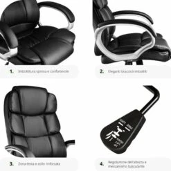 Poltrona Da Ufficio Jonas - Poltrona Ufficio, Poltrona Scrivania, Poltrona Da Scrivania -Ufficio E Casa 14069111 3