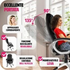 Poltrona Da Ufficio Jonas - Poltrona Ufficio, Poltrona Scrivania, Poltrona Da Scrivania -Ufficio E Casa 14069111 4