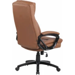 Sedia Da Ufficio XL Platon Marrone Chiaro -Ufficio E Casa 23550237 4