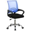 Poltrona Sedia Presidenziale Da Ufficio Direzionale Girevole Traspirante Blu -Ufficio E Casa 23813687 1
