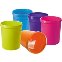 HAN GRIP 18190-57 Cestino Per La Carta 18 L (Ø X A) 312 Mm X 350 Mm Polipropilene Viola 1 Pz. -Ufficio E Casa 25461024 2
