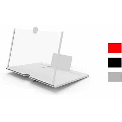 Ingranditore Schermo 3D 7 Pollici Supporto Smartphone Portatile Richiudibile 3 Ingranditore Schermo 3D 7 Pollici Supporto Smartphone Portatile Richiudibile