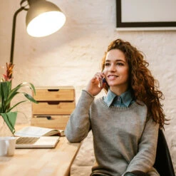 Relaxdays Portaoggetti Da Scrivania, 26x30x31 Cm, Cassettiera Con 3 Tiretti, Organizer Per Ufficio & Studio, Naturale -Ufficio E Casa 27152908 5