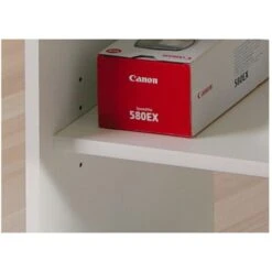 Mini Ufficio Con Ruote Bianco, 80x75x50 Cm 8 Mini Ufficio Con Ruote Bianco, 80x75x50 Cm -Ufficio E Casa 27649038 3