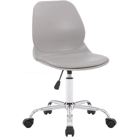 Sedia Da Ufficio Kanata Con Rotelle Grigio 3 Sedia Da Ufficio Kanata Con Rotelle Grigio