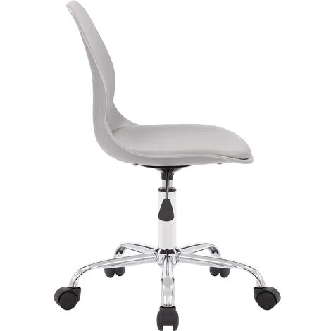 Sedia Da Ufficio Kanata Con Rotelle Grigio 5 Sedia Da Ufficio Kanata Con Rotelle Grigio - immagine 3