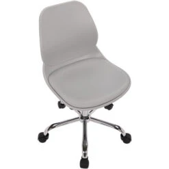 Sedia Da Ufficio Kanata Con Rotelle Grigio 11 Sedia Da Ufficio Kanata Con Rotelle Grigio -Ufficio E Casa 28825984 5