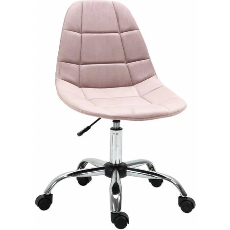 Vinsetto Sedia Girevole Per Scrivania Ufficio Ergonomica Regolabile Rosa 3 Vinsetto Sedia Girevole Per Scrivania Ufficio Ergonomica Regolabile Rosa
