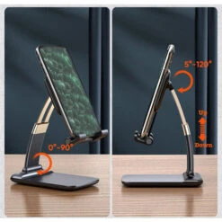 Supporto Porta Cellulare Tablet Regolabile Pieghevole Da Tavolo Universale L-311 -Ufficio E Casa 32602111 3