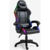 Sedia Poltrona Gaming LED RGB Ergonomica Ufficio Cuscino Lombare Poggiatesta The Horde -Ufficio E Casa 33228782 1