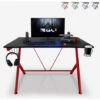 Scrivania Gaming PC Ergonomica Gestione Cavi Supporto Cuffie Portabibite 110x70cm Trust In Game Colore: Rosso 2 Scrivania Gaming PC Ergonomica Gestione Cavi Supporto Cuffie Portabibite 110x70cm Trust In Game Colore: Rosso -Ufficio E Casa 33565507 1