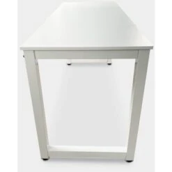 Scrivania Ufficio Design Moderno Bianca 160x60 Supporto Cuffie Stuttgart SNOW -Ufficio E Casa 33757515 4