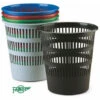 Cestino Per Rifiuti In Plastica A Griglia 12 L. Nero Faibo -Ufficio E Casa 35410793 1