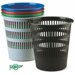 Cestino Per Rifiuti In Plastica A Griglia 12 L. Blu Faibo