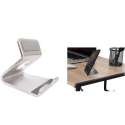 Supporto Smartphone Da Tavolo In Metallo Antiscivolo Porta Cellulare LD-03394