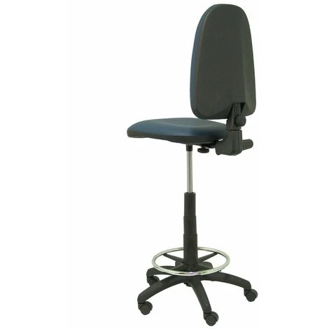 Sgabello Ayna Piqueras Y Crespo CPSPAZM Ecopelle Blu Marino 5 Sgabello Ayna Piqueras Y Crespo CPSPAZM Ecopelle Blu Marino - immagine 3