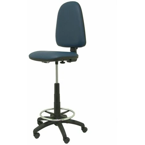 Sgabello Ayna Piqueras Y Crespo CPSPAZM Ecopelle Blu Marino 6 Sgabello Ayna Piqueras Y Crespo CPSPAZM Ecopelle Blu Marino - immagine 4