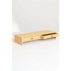 SKLUM Supporto Per Monitor Con Cassetti In Bambù Greg NATURAL -Ufficio E Casa 37329086 4