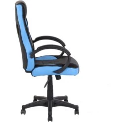 Poltrona Gaming Gioco Imbottita Ecopelle Ragazzi Ufficio Ergonomica Nero Blu 10 Poltrona Gaming Gioco Imbottita Ecopelle Ragazzi Ufficio Ergonomica Nero Blu -Ufficio E Casa 45409719 4