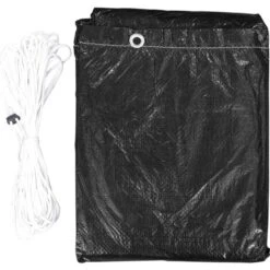 Nova Copertura Per Mobili Da Giardino Con Occhielli Vari Dimensioni Dimensioni : 160x80x75 Cm -Ufficio E Casa 45864296 3