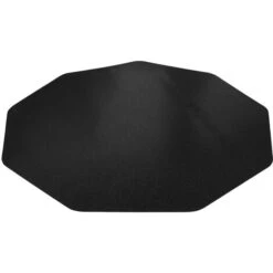 Protezione Per Pavimenti - Ennagono - Per Superfici Dure - 96x99 Cm - Nero -Ufficio E Casa 50254291 3