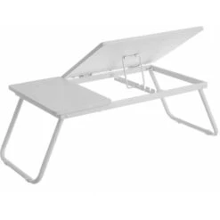 Tavolino Vassoio Da Letto Divano Per Notebook PC Tablet Pieghevole Leggio Bianco -Ufficio E Casa 50785648 4