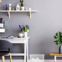 2x Cestino Gettacarta, Ufficio & Cameretta, Aperto, Rotondo, Metallico, Bidone Della Carta, HxD 35x29,5 Cm,Bianco -Ufficio E Casa 51981105 5