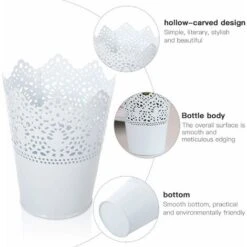 Organizer Per Il Trucco, Organizer Per Cosmetici Da 4 Pezzi Per La Conservazione, Porta Pennelli Per Il Trucco, Scatola Portaoggetti Decorativa Per Cosmetici, Organizer Per Cosmetici Per La Conservazi -Ufficio E Casa 52011426 3