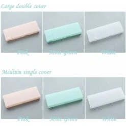 2Pcs Astuccio In Plastica Astuccio Portapenne Organizer Portapenne Materiale Scolastico Astuccio Per Studenti (verde Menta, Piccolo) 8 2Pcs Astuccio In Plastica Astuccio Portapenne Organizer Portapenne Materiale Scolastico Astuccio Per Studenti (verde Menta, Piccolo) -Ufficio E Casa 52012891 3