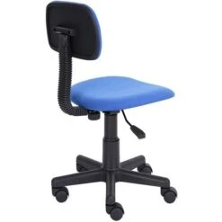 Sedia Poltrona Operativa Con 5 Ruote Ufficio Cameretta Stanzetta In Tessuto Blu 9 Sedia Poltrona Operativa Con 5 Ruote Ufficio Cameretta Stanzetta In Tessuto Blu -Ufficio E Casa 5281322 3