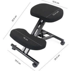 Todeco Sgabello Di Postura, Inginocchiatoio, Materiale: Tessuto Di Cotone -Ufficio E Casa 54376778 3