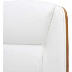 Sedia Da Ufficio Yankton In Similpelle Noce/bianco -Ufficio E Casa 54383132 3