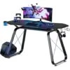 Scrivania Gaming Desk, Scrivania Gamer Ergonomica, Scrivania Per Computer PC, Scrivania Ufficio, Tavolo Da Gioco Con Portabicchieri E Supporto Per Cuffie, Ideale Per Giocatori, Blu 2 Scrivania Gaming Desk, Scrivania Gamer Ergonomica, Scrivania Per Computer PC, Scrivania Ufficio, Tavolo Da Gioco Con Portabicchieri E Supporto Per Cuffie, Ideale Per Giocatori, Blu -Ufficio E Casa 54654905 1