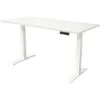 Scrivania Regolabile Elettrica - 180x80 Cm - Motore Doppio - Bianco 1 Scrivania Regolabile Elettrica - 180x80 Cm - Motore Doppio - Bianco -Ufficio E Casa 56342001 1