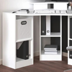 Scrivania Angolare „Artur“ Bianco Vicco -Ufficio E Casa 59311288 5