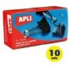 Scatola Di Graffette Pieghevoli Apli 11950/ 32 Mm/ 10 Pz/ Nero -Ufficio E Casa 60352211 1