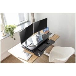 Standing Desk Scrivania In Piedi Postazione PC Regolabile In Altezza 11-50,5 Cm -Ufficio E Casa 65341166 4