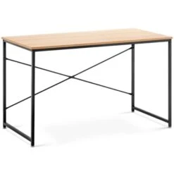 Scrivania Da Ufficio Tavolo Ufficio Altezza 73 Cm Capacità Di 100 Kg 120 X 60 Cm