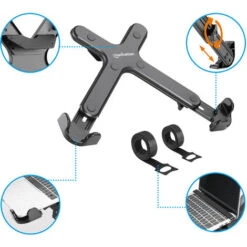 Manhattan Supporto Laptop Regolabile Con Montaggio VESA Per Adattamento A Staffa -Ufficio E Casa 66203657 5