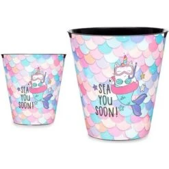 Cestino Unicorno Stampa Plastica (10 L) (27 X 28 X 27 Cm) -Ufficio E Casa 67389707 3