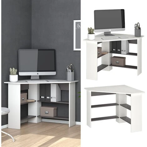 Scrivania Ad Angolo „Arion Bianco/antracite Vicco 4 Scrivania Ad Angolo „Arion Bianco/antracite Vicco - immagine 2