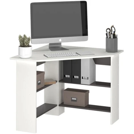 Scrivania Ad Angolo „Arion Bianco/antracite Vicco 6 Scrivania Ad Angolo „Arion Bianco/antracite Vicco - immagine 4