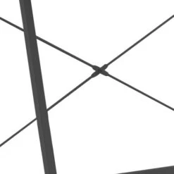 Lenny - Scrivania In Legno E Metallo Con Ripiano - 80x48x104 Cm -Ufficio E Casa 69634829 3