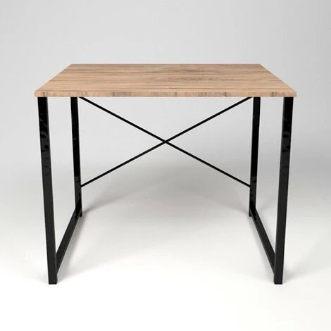 Tiny - Scrivania In Legno E Metallo 80x60x71,5 Cm 6 Tiny - Scrivania In Legno E Metallo 80x60x71,5 Cm - immagine 4