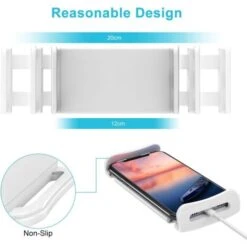 MINKUROW Supporto Per Tablet A Collo Di Cigno, Supporto Per Tablet Supporto Regolabile Rotazione A 360° Supporto Per Cellulare A Braccio Lungo Flessibile Supporto Per Tablet Per Ipad Mini, Iphone, Sam -Ufficio E Casa 69785189 3