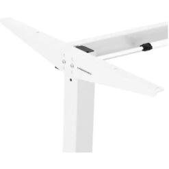 Supporto Per Scrivania Regolabile In Altezza Manuale 73-124cm 80 Kg Bianco -Ufficio E Casa 77083126 4