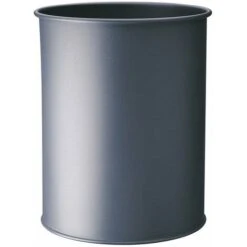 Durable Dur Able 330158 cestino Di Metallo Rotonda Anthrazit