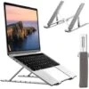 None Support D'ordinateur Portable Pliable Stand Laptop Argento -Ufficio E Casa 81946976 1