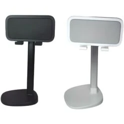 Supporto Smartphone Cellulare Tablet Da Tavolo Regolabile Con Portacuffie QZJ201 -Ufficio E Casa 86543056 5