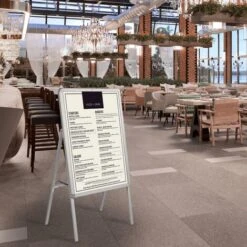 PrixPrime - Cavalletto Pubblicitario Tipo Pannello Per Poster A1 635x885x20 Mm -Ufficio E Casa 90823519 2